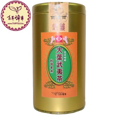 【台灣老茶大葉武夷茶】熟老茶400元/150g罐裝
