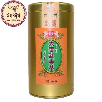 【台灣老茶大葉武夷茶】熟老茶550元/150g罐裝